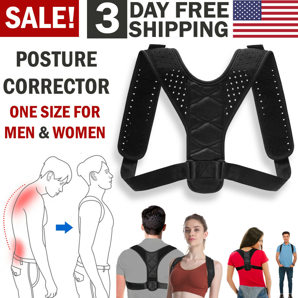 Posture Corrector-Back Brace for Men and Women with Fully Adjustable Straightener - Essential Picks Emporium