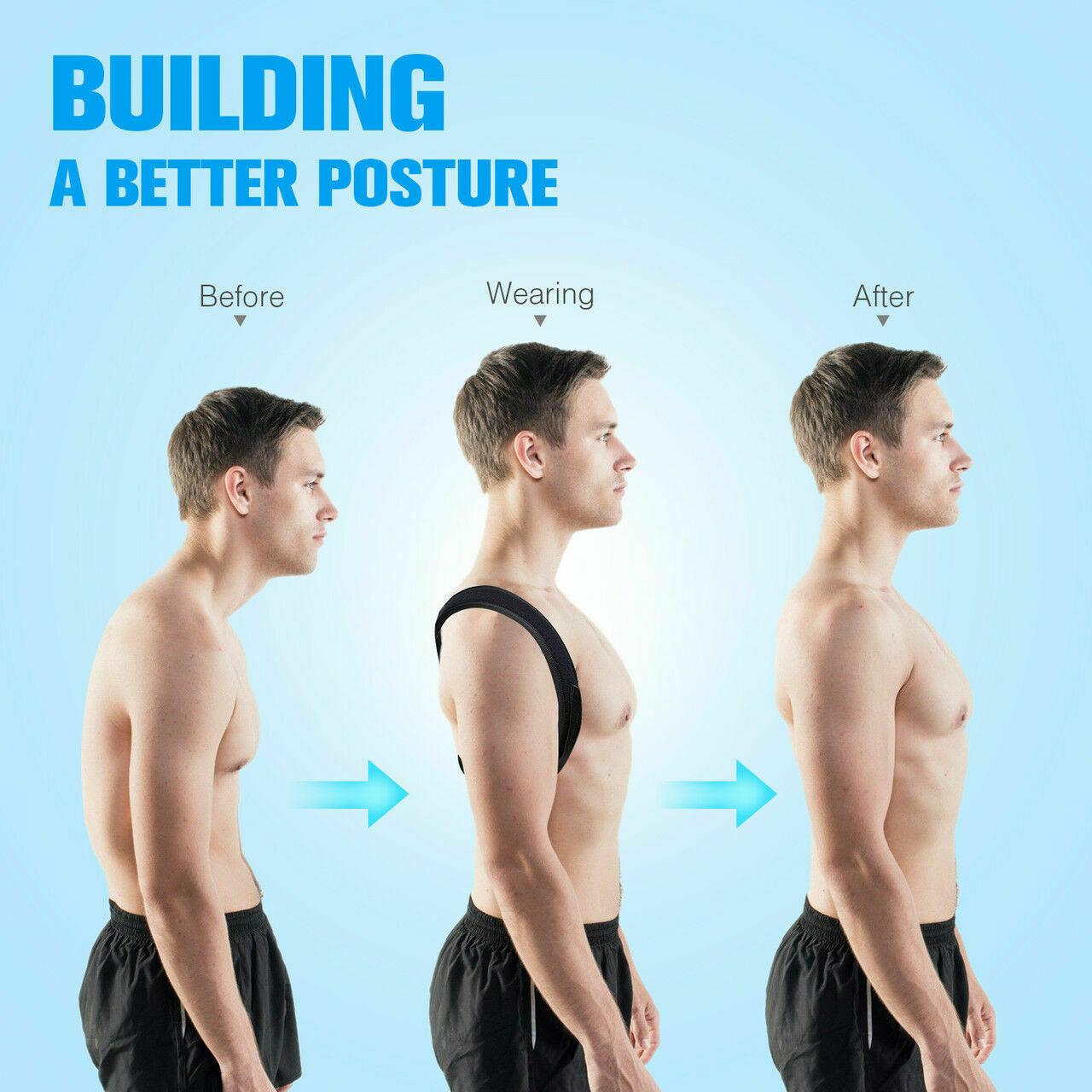 Posture Corrector-Back Brace for Men and Women with Fully Adjustable Straightener - Essential Picks Emporium