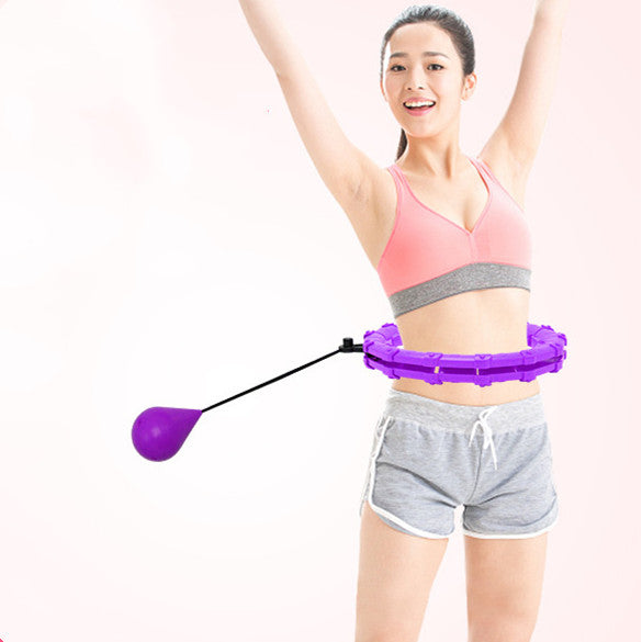 Weighted Workout Hoop, Smart Waist Exercise Ring for Adults Weight - Essential Picks Emporium