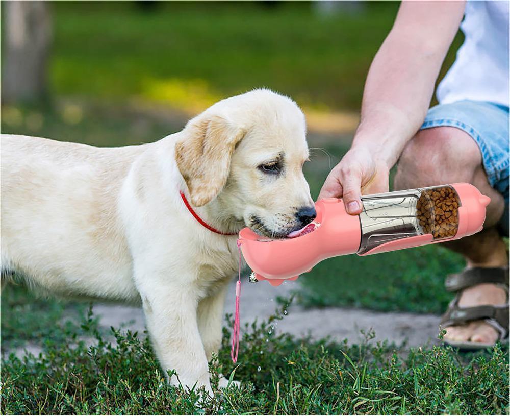 3-in-1 Pet Water Bottle Feeder Bowl - Essential Picks Emporium