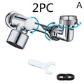 Universal 1080 Swivel Faucet Aerator for Kitchen Multifunction Extender with Splash Resistance - Essential Picks Emporium