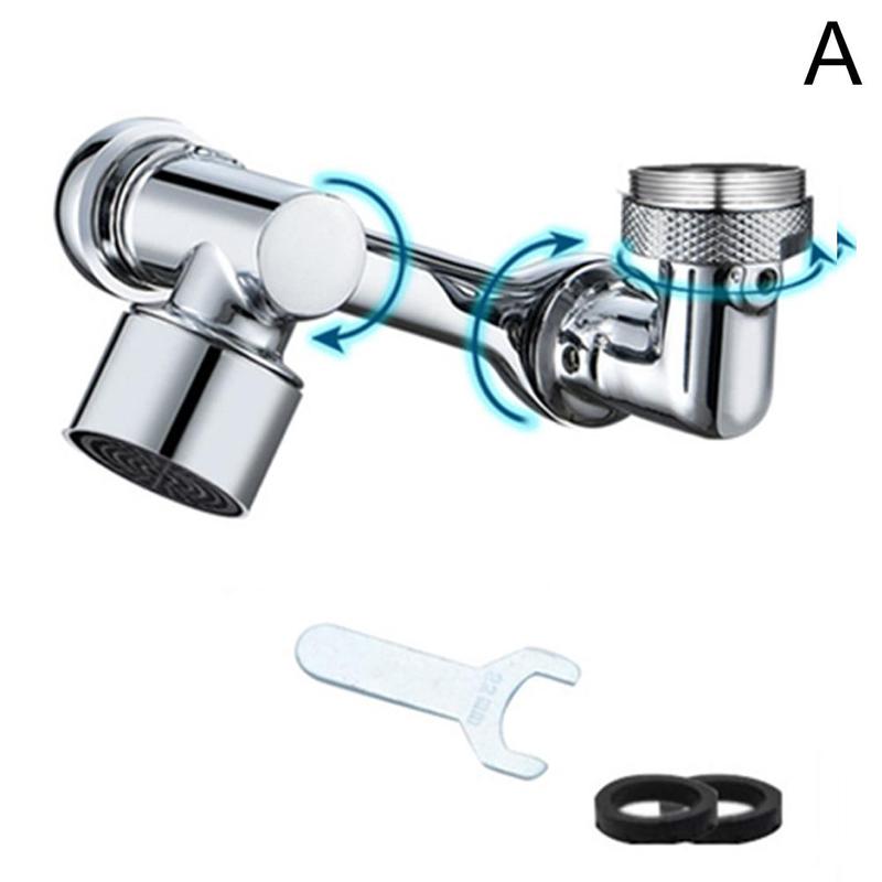 Universal 1080 Swivel Faucet Aerator for Kitchen Multifunction Extender with Splash Resistance - Essential Picks Emporium