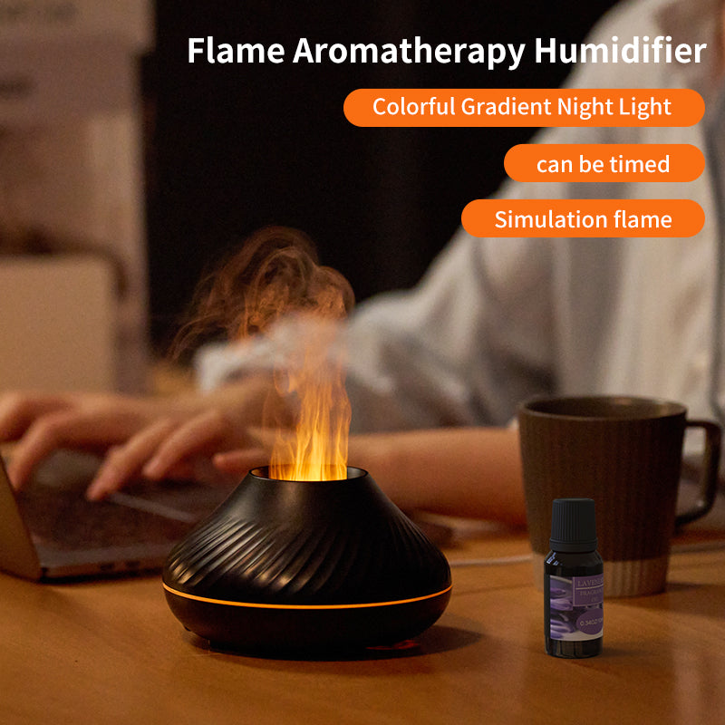 RGB Flame Aroma Diffuser - Essential Picks Emporium