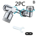 Universal 1080 Swivel Faucet Aerator for Kitchen Multifunction Extender with Splash Resistance - Essential Picks Emporium