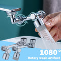 Universal 1080 Swivel Faucet Aerator for Kitchen Multifunction Extender with Splash Resistance - Essential Picks Emporium