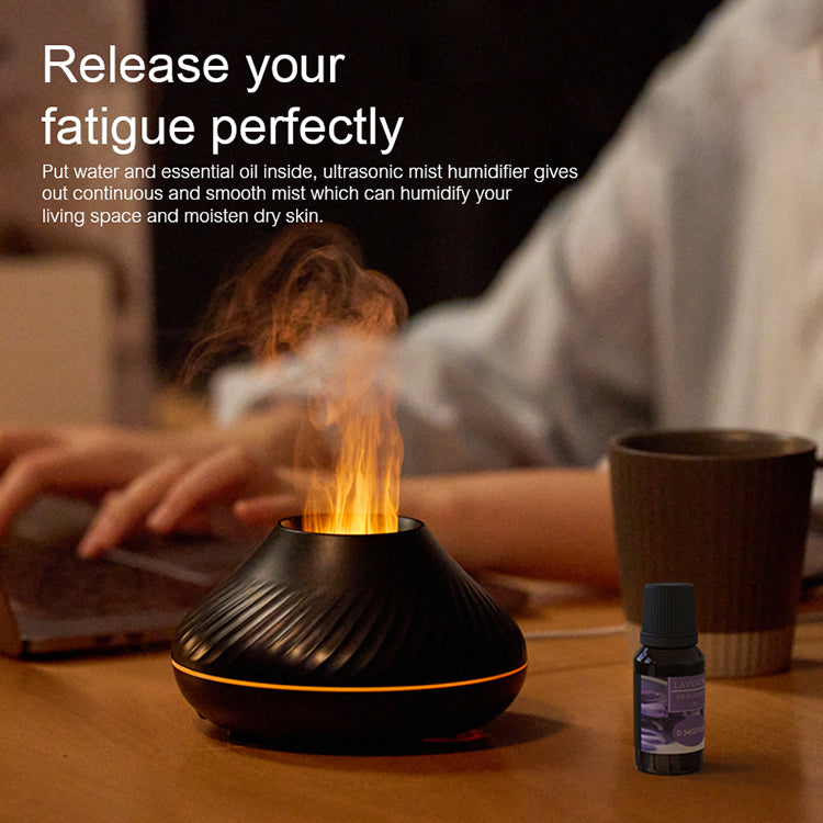 RGB Flame Aroma Diffuser - Essential Picks Emporium